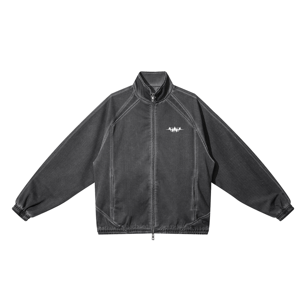 Mulini Vintage Wash Mesh Jacket