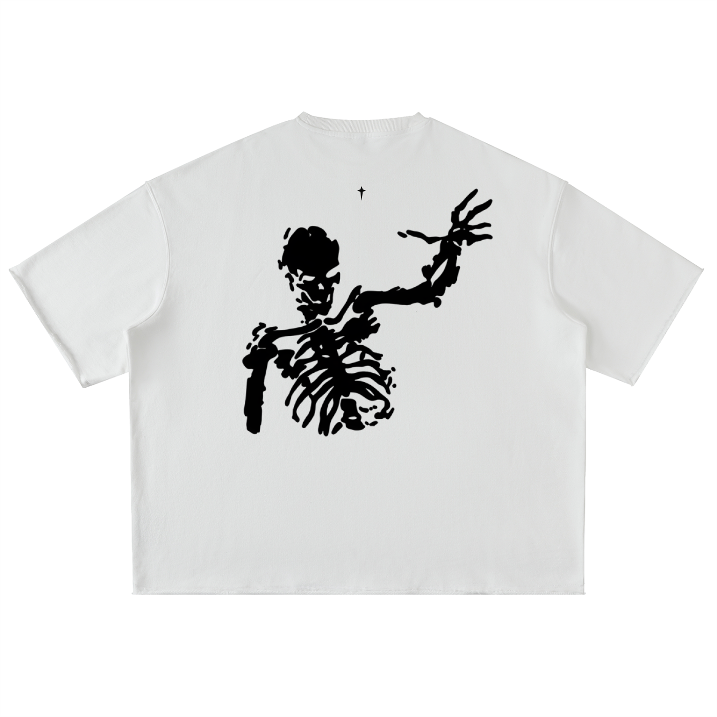 Mulini Black Skeleton T-Shirt