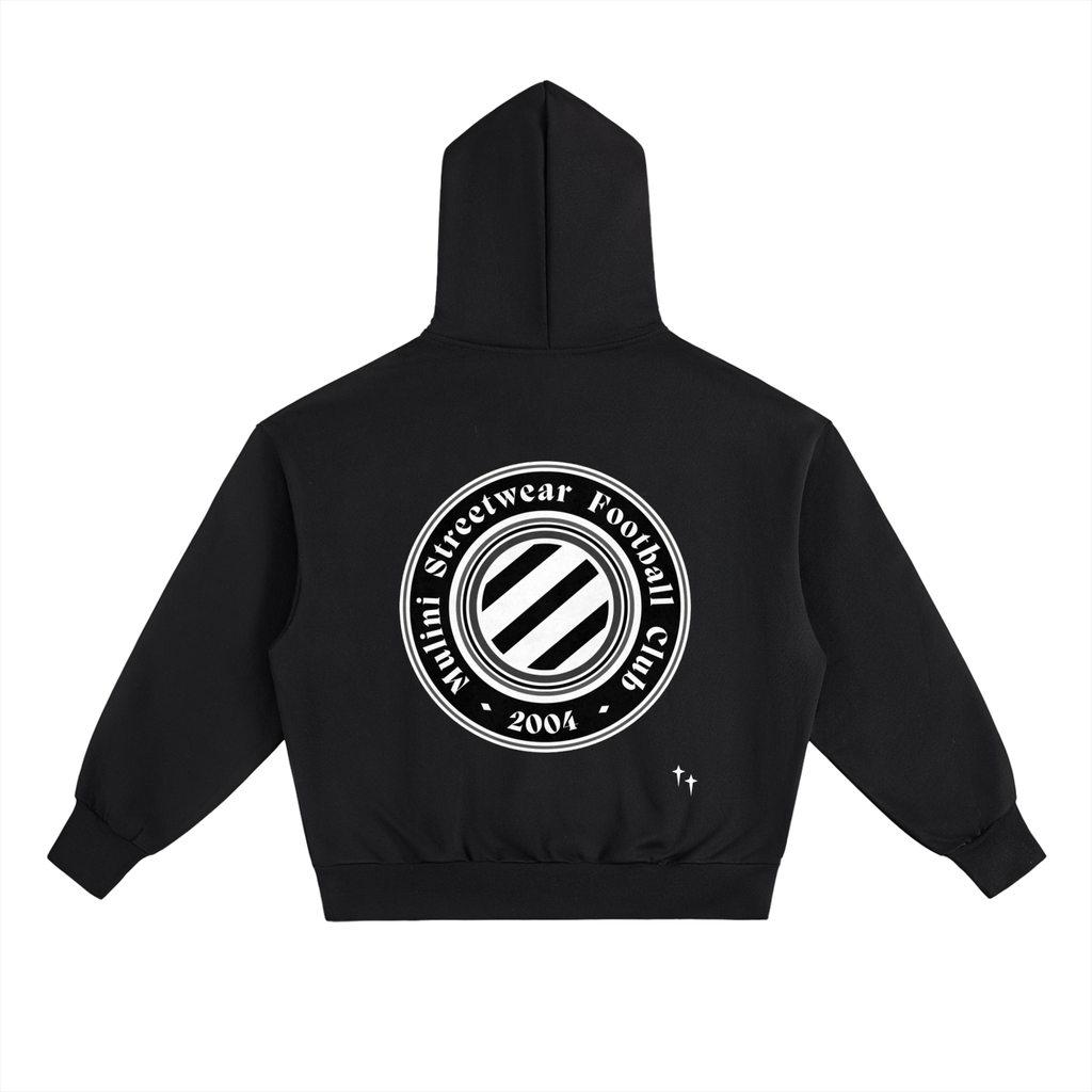 Mulini FC Black Heavyweight Hoodie