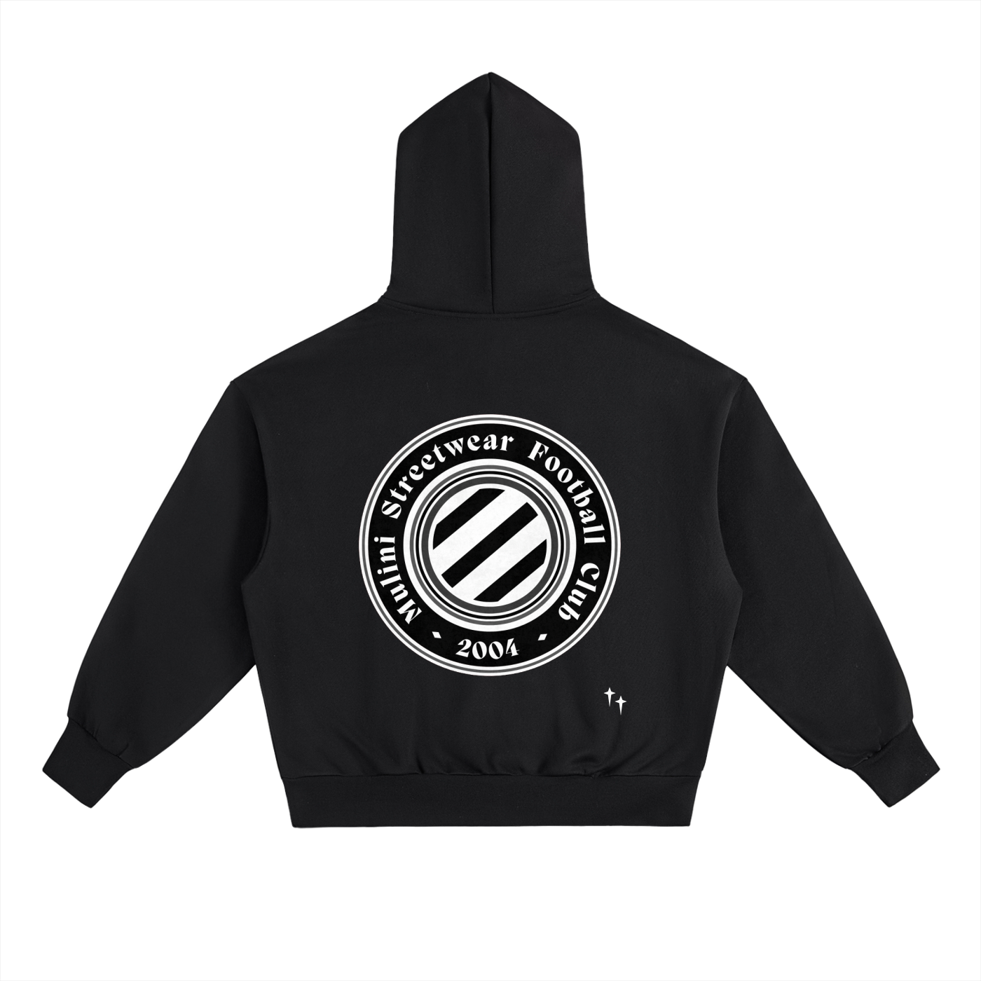 Mulini FC Black Heavyweight Hoodie