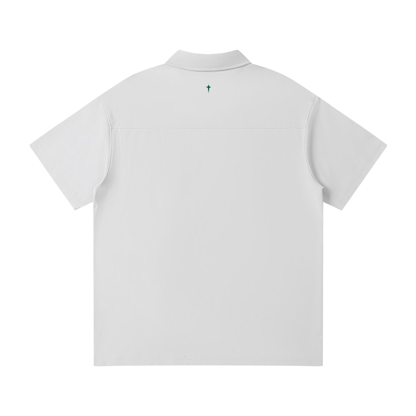 Mulini Quarter-Zip White Polo
