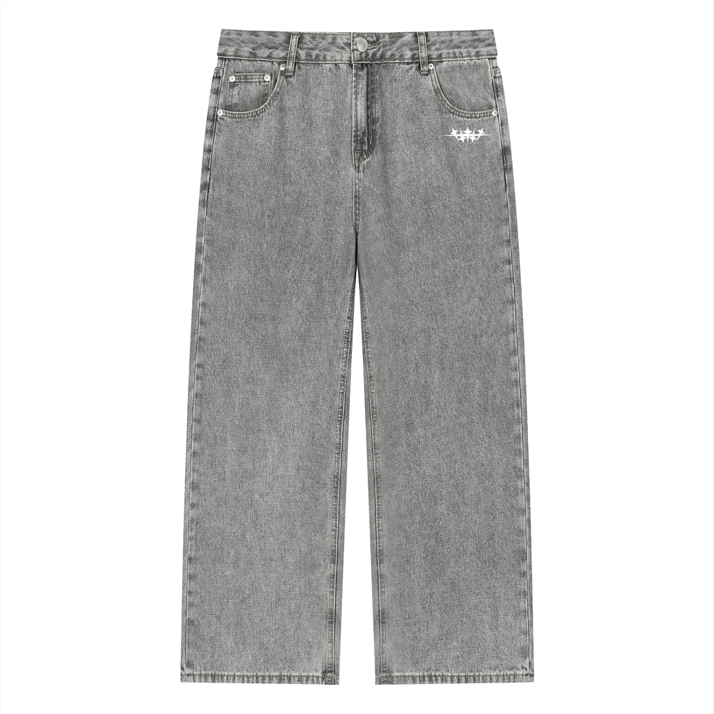 Mulini Vintage Wash Straight Jeans
