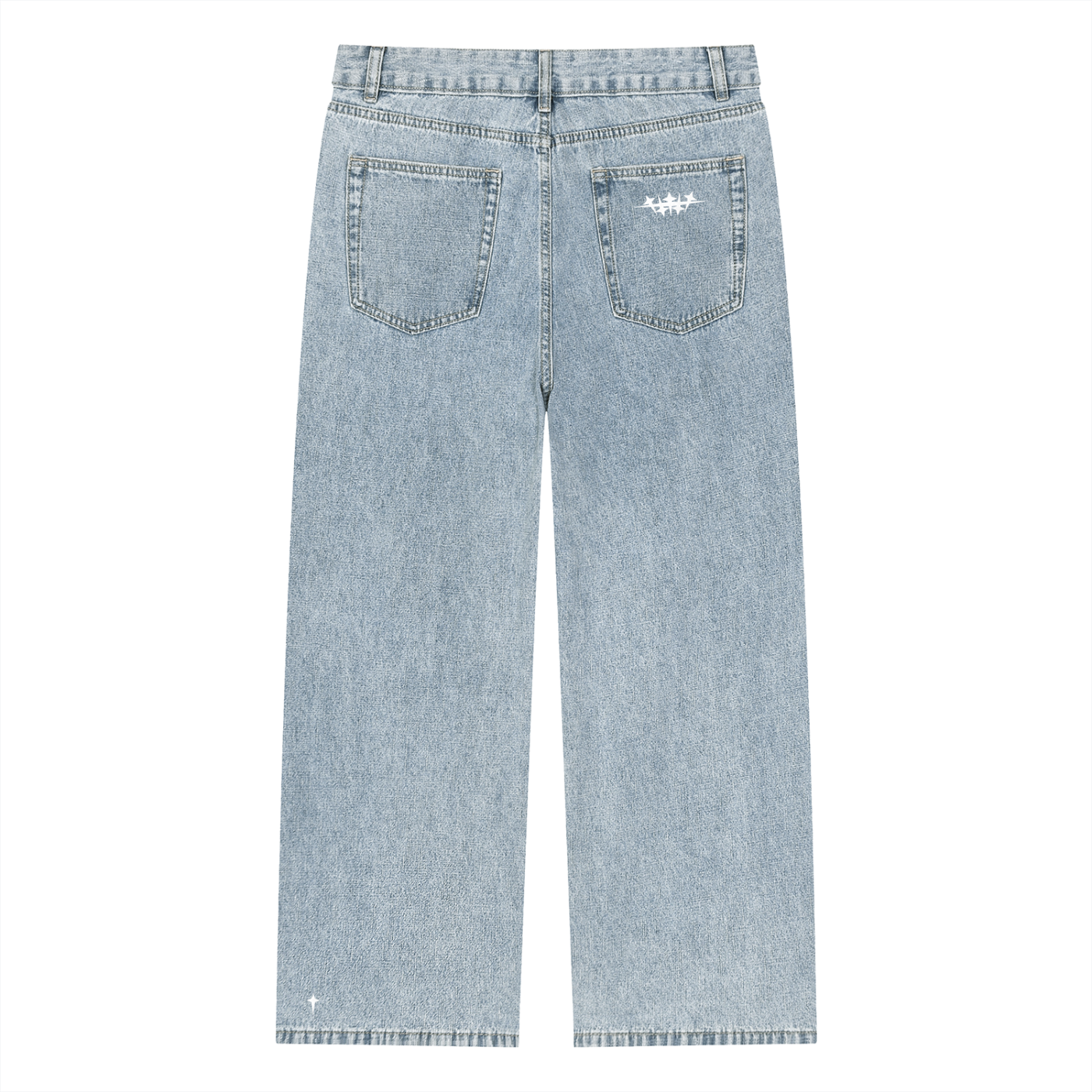 Mulini Vintage Wash Straight Jeans