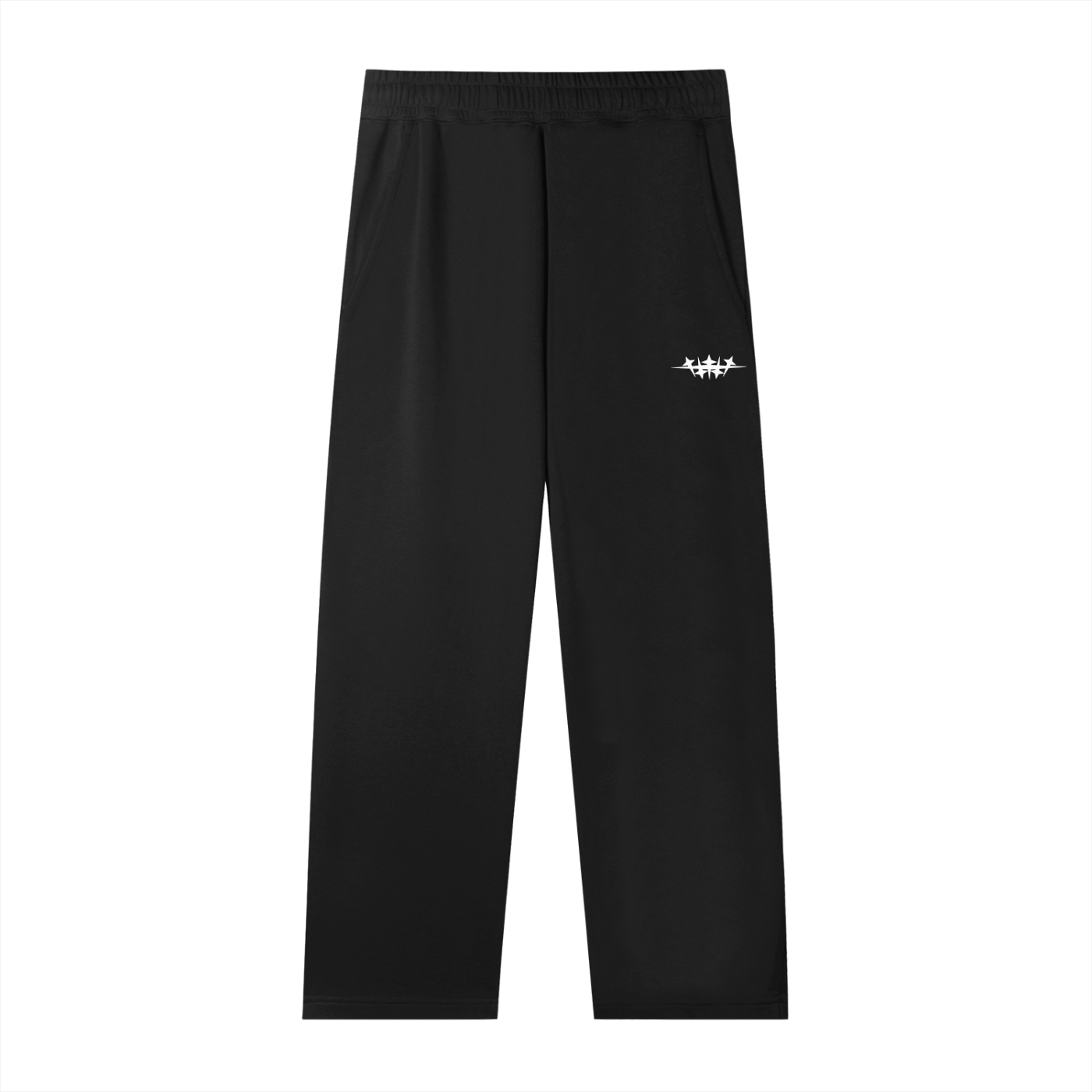 Mulini Core Black Straight Leg Joggers