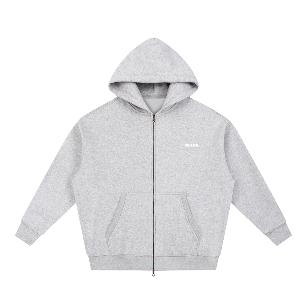 Mulini Core Boxy Zipper Hoodie