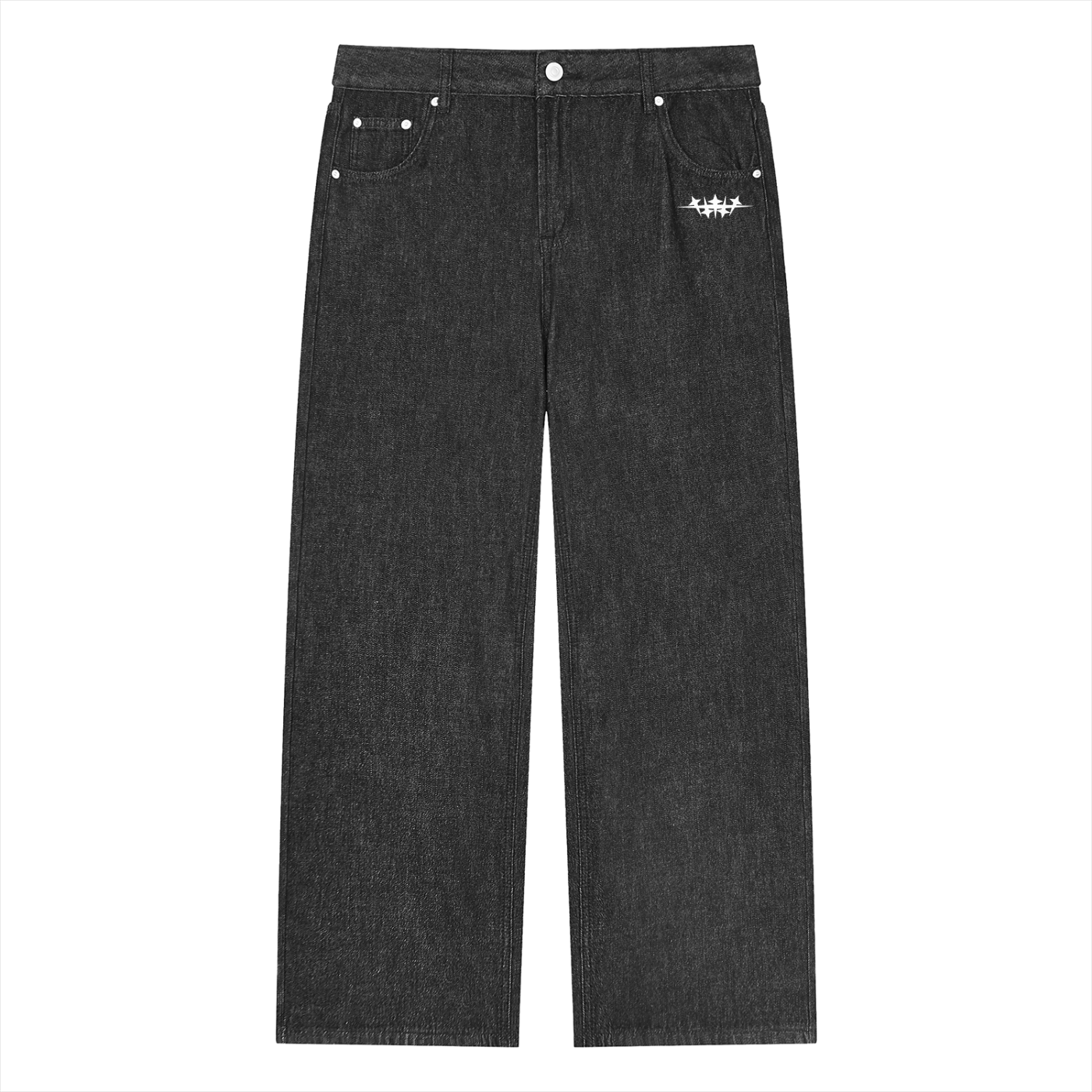 Mulini Vintage Wash Straight Jeans