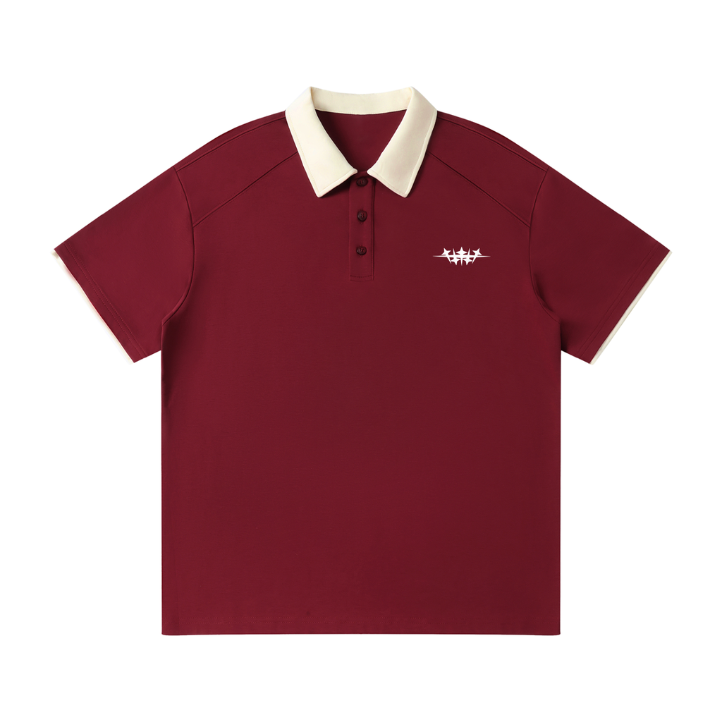 Mulini Contrast Collar Raglan Polo