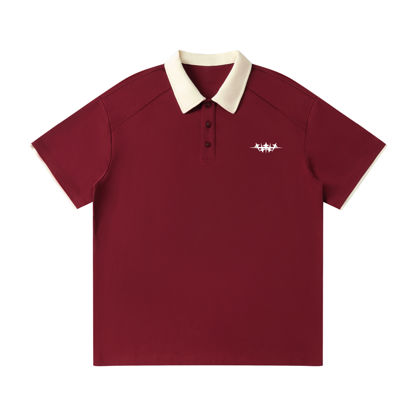 Mulini Contrast Collar Raglan Polo