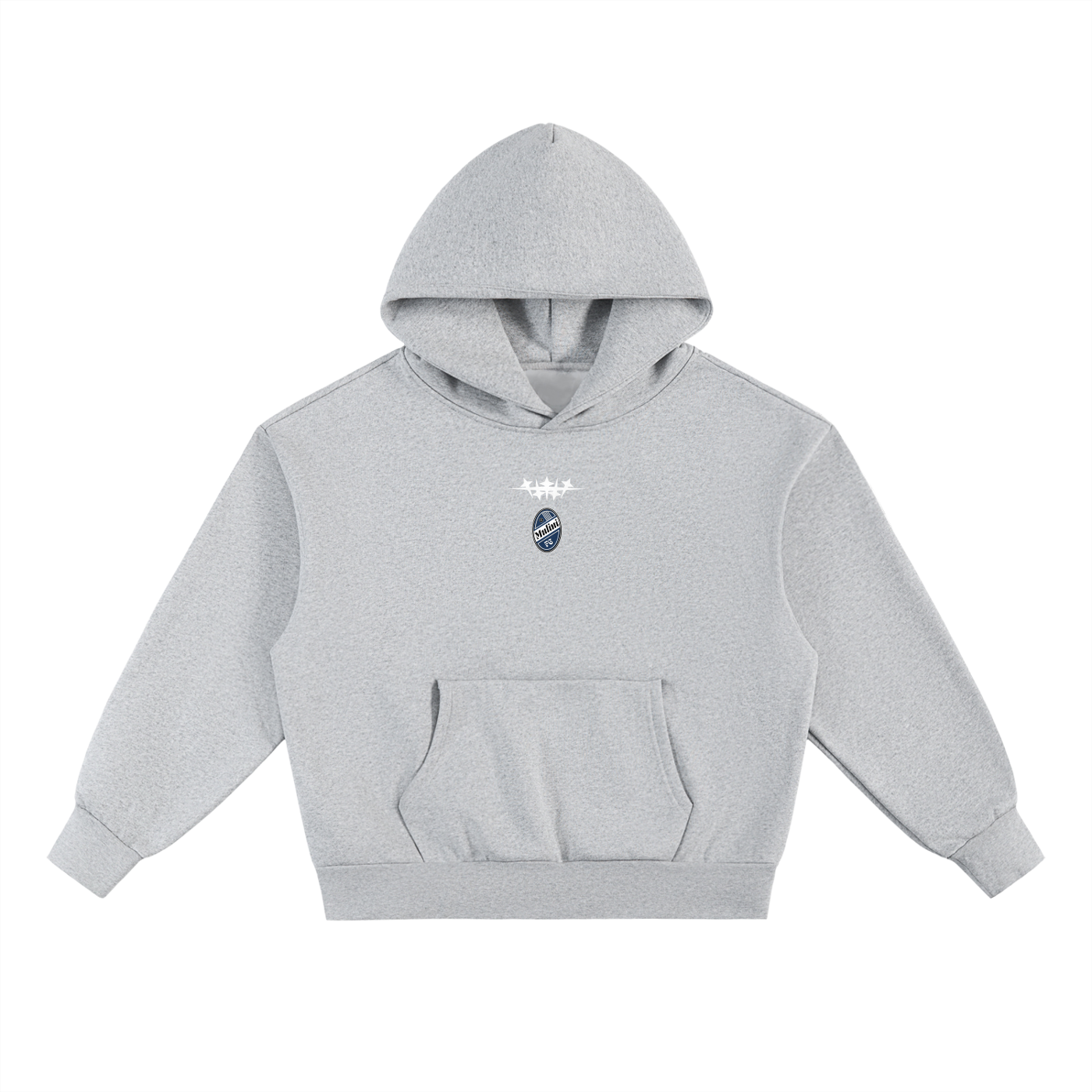 Mulini Streetwear FC Navy Boxy Hoodie