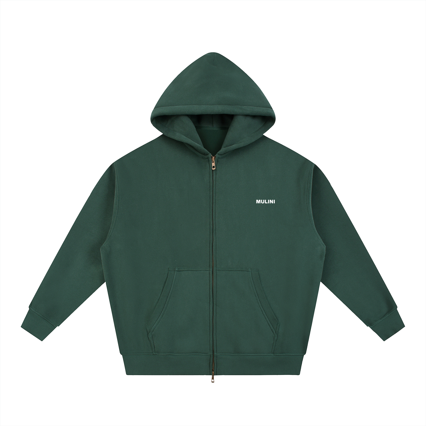 Mulini Core Boxy Zipper Hoodie