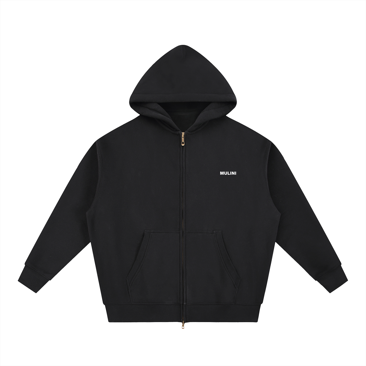 Mulini Core Boxy Zipper Hoodie