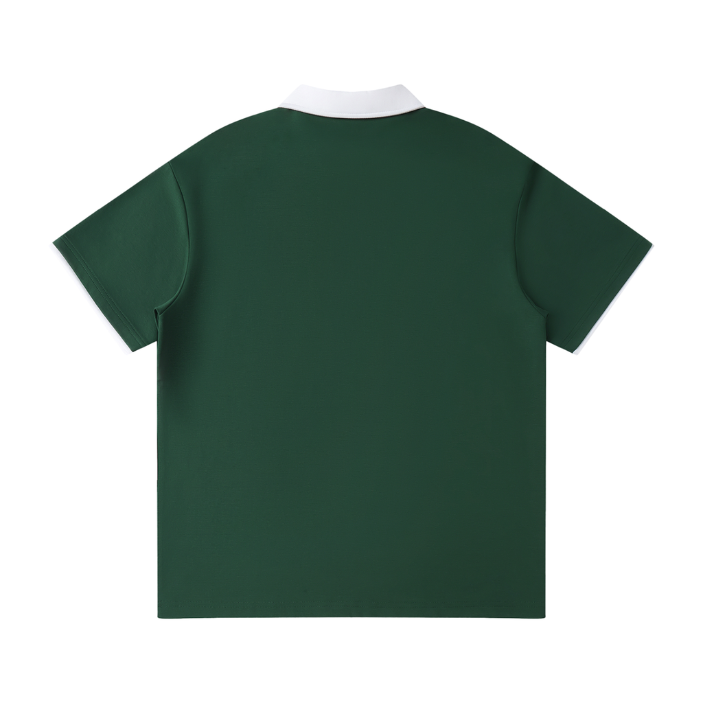 Mulini Contrast Collar Raglan Polo