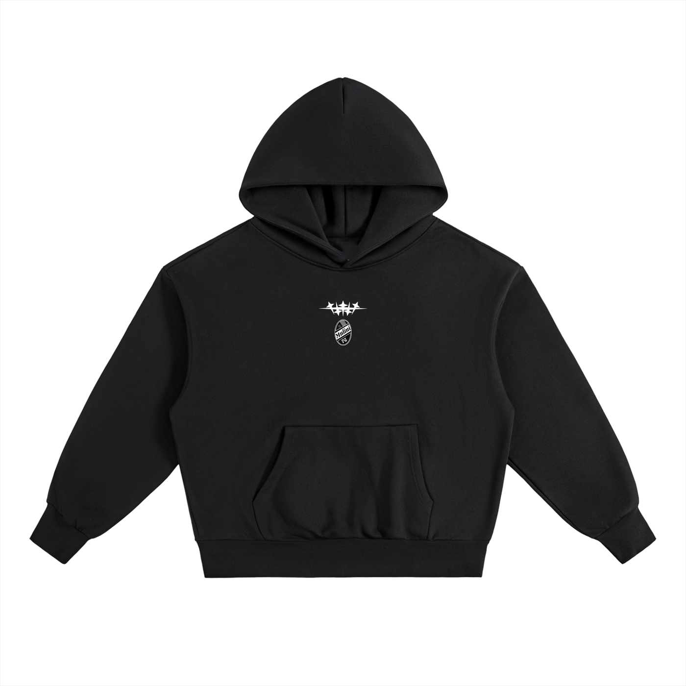 Mulini FC Black Heavyweight Hoodie