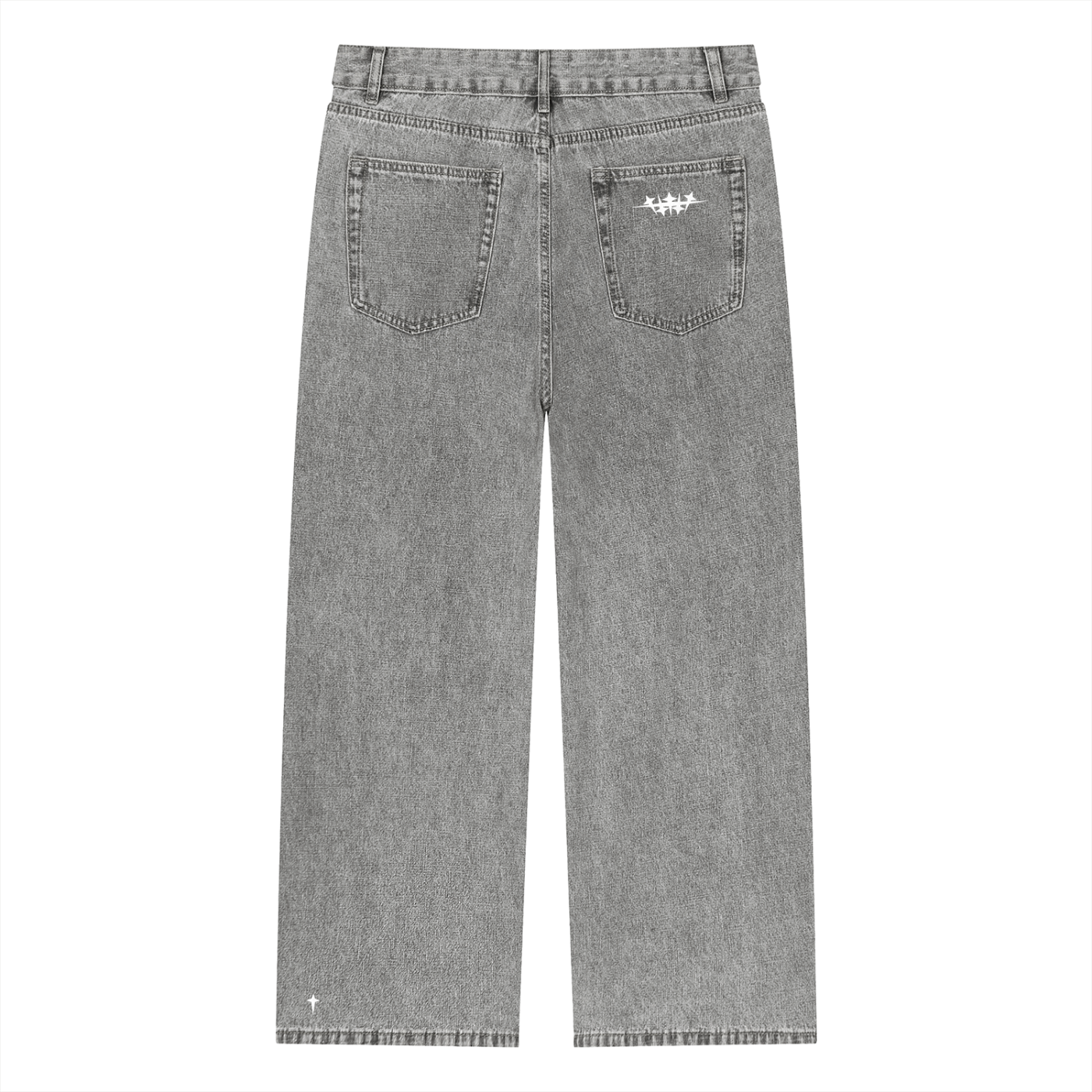Mulini Vintage Wash Straight Jeans