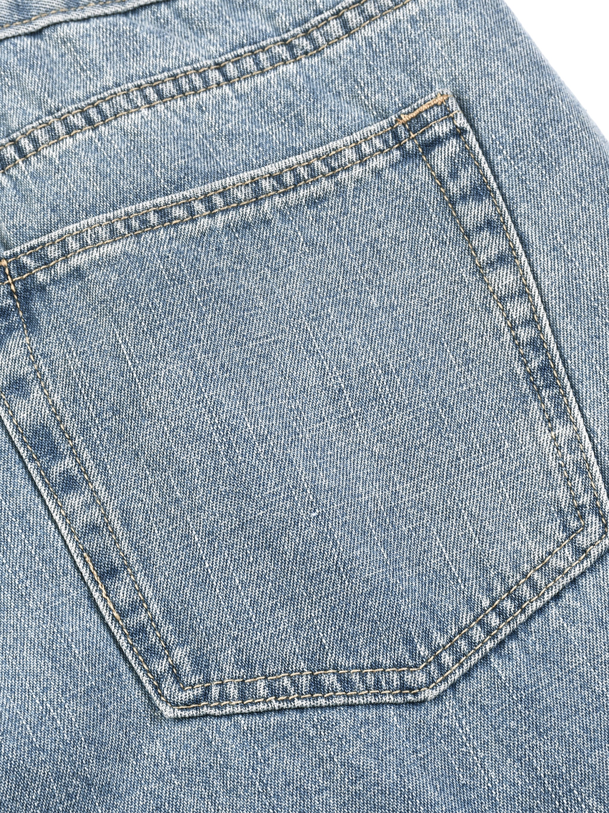 Mulini Vintage Wash Straight Jeans